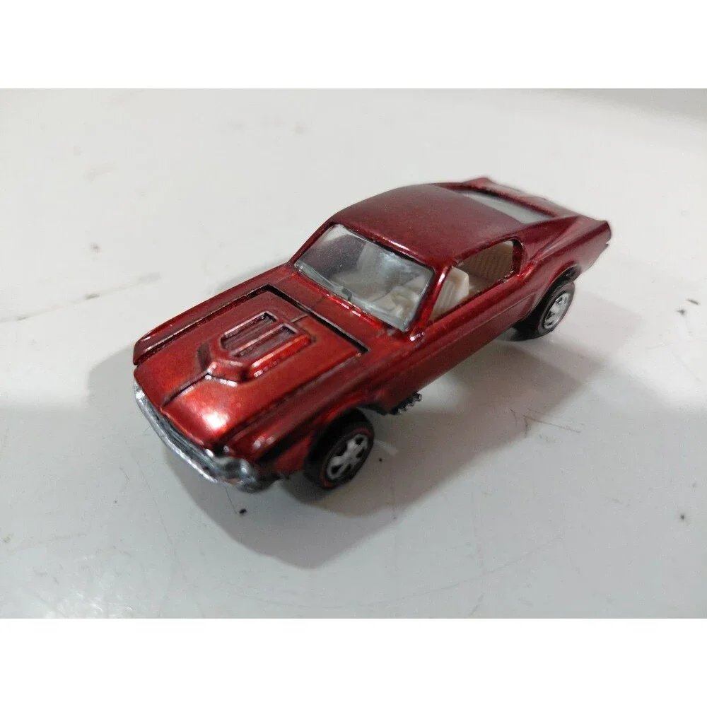 Hot Wheels 1:64 DieCast Red Line 1968 USA Custom Ford Mustang Muscle Car Repaint